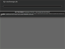 Tablet Screenshot of kjr-eschwege.de